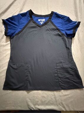 Grey’s Anatomy by Barco Active XL Navy Blue Scrub Top